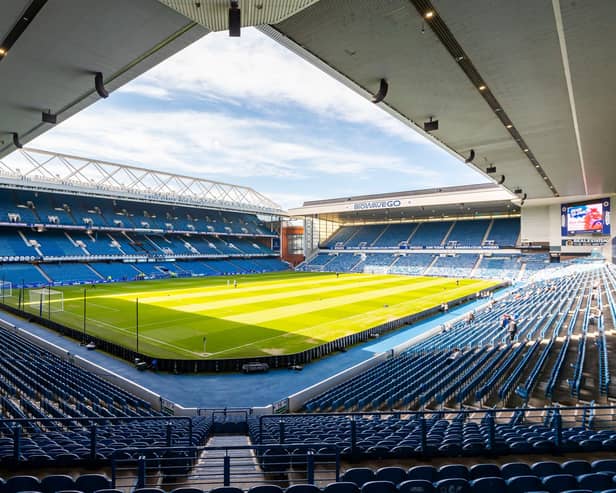 Rangers Legends v World XI will take place at Ibrox Stadium on Saturday afternoon.  (Photo by Roddy Scott / SNS Group)