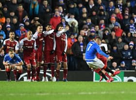 Ianis Hagi inspired a dramatic comeback for Rangers at Ibrox two years ago (Photo by ANDY BUCHANAN/AFP via Getty Images)