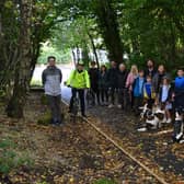 Cllr Paul Ferretti - Convener of Place, Neighbourhood and Corporate Assets - is pictured (on the left) with members of the 'Walk, Run, Cycle in and around East Dunbartonshire' group and Christopher McGeough, the Council's Acting Team Leader - Traffic & Transport (fifth from left).