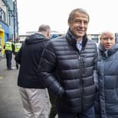 South Korea manager Jurgen Klinsmann arrives ahead of the Premiership match between Kilmarnock and Celtic at Rugby Park.  (Photo by Rob Casey / SNS Group)