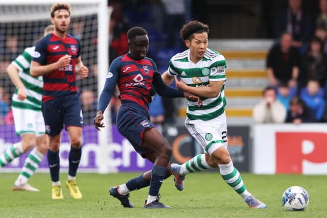 Celtic's Tomoki Iwata impressed on his first start for the club.