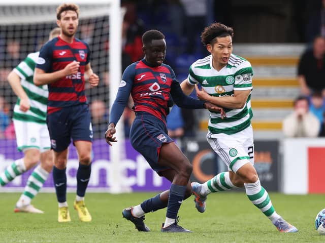 Celtic's Tomoki Iwata impressed on his first start for the club.