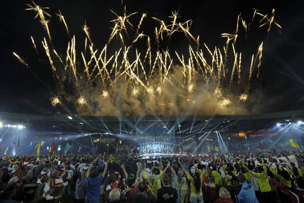 Hampden Park hosted the closing ceremony.