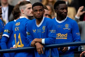 Amad Diallo during his Rangers days. (Photo by Sammy Turner / SNS Group)