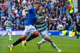 Rangers' James Tavernier and Celtic's Daizen Maeda will do battle once again this weekend