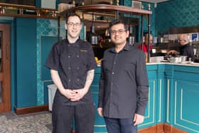 Executive chef Stephen Pohler and owner Dr Usman Qureshi