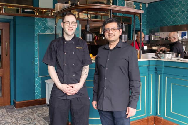 Executive chef Stephen Pohler and owner Dr Usman Qureshi