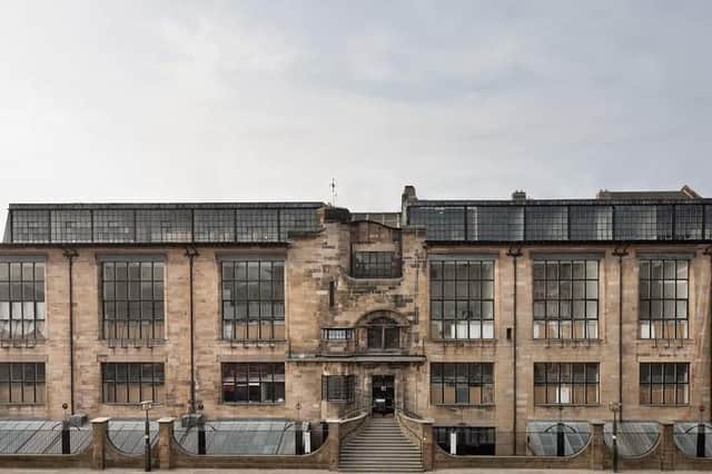 Glasgow School of Art before the first blaze in 2014.