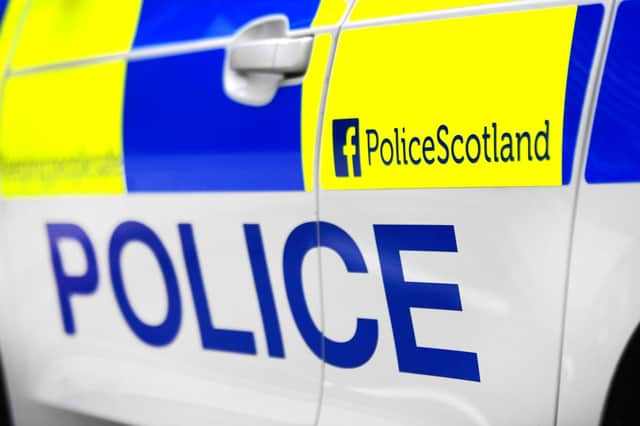 Police Scotland is appealing for information about the incident. 