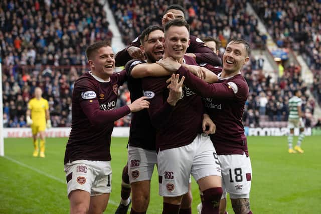Hearts are aiming to finish third and reach the European group stages once more.  (Photo by Alan Harvey / SNS Group)