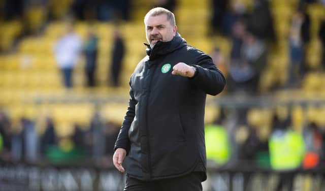 Celtic manager Ange Postecoglou had his say on 'referee watch'. (Photo by Paul Devlin / SNS Group)