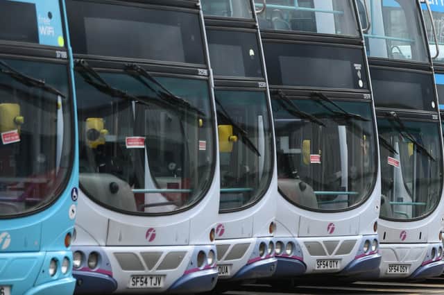 First Glasgow will be running on the bank holiday.