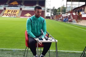 Liam Kelly addresses the media on Tuesday morning (Pic by Craig Goldthorp)