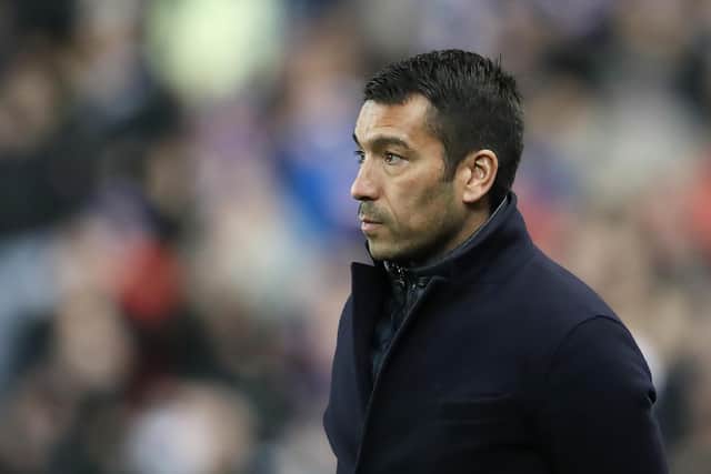 Rangers manager Giovanni van Bronckhorst is looking forward to the club's fans supporting them 'with everything they have' in Sunday's Old Firm clash at Ibrox. (Photo by Ian MacNicol/Getty Images)