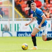Rangers midfielder John Lundstram earned praise from manager Steven Gerrard for his Man of the Match display against Hibs. (Photo by Ross Parker / SNS Group)