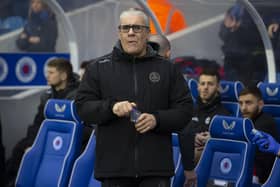 Ian McCall was surprisingly sacked after Rangers loss. (Photo by Alan Harvey / SNS Group)