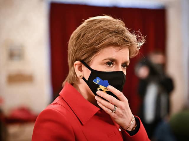 First Minister Nicola Sturgeon will give an update on Covid-19 today. 