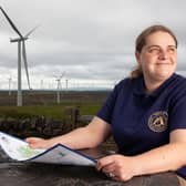 Funding helps to support the countryside ranger programme at Whitelee Windfarm in South Lanarkshire.