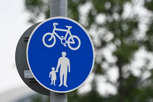 The report says all segregated cycle lanes should be made permanent. 