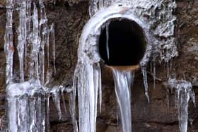 The Scottish Water advice aims to prevent frozen or burst pipes caused by freezing conditions