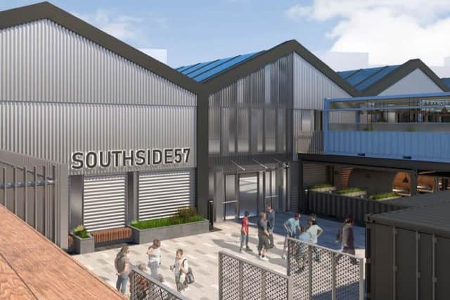 An artist's impression of how Southside 57 will look