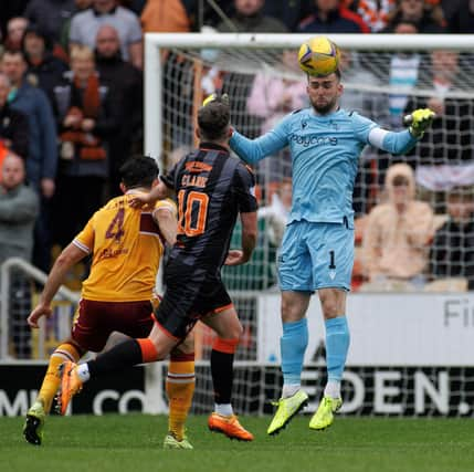 Liam Kelly produced a number of fine saves for Steelmen