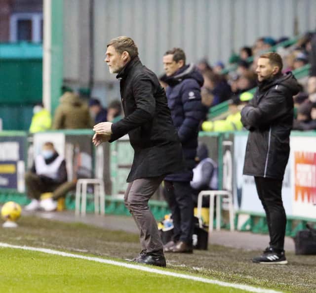 Graham Alexander's men lost to a solitary goal at Celtic Park