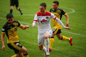 Clyde will face Dumbarton at Broadwood in their first league match of the new season (pic: Craig Black Photography)
