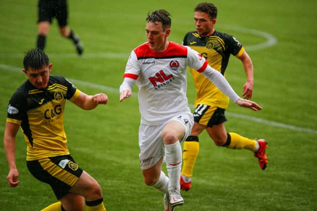 Clyde will face Dumbarton at Broadwood in their first league match of the new season (pic: Craig Black Photography)