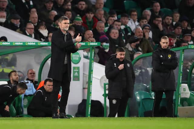 Graham Alexander is pictured during the 1-0 defeat to Celtic at Parkhead on Sunday (Pic by Ian MacNicol/Getty Images)