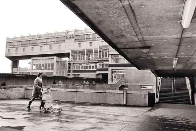 The centre after completion - in 1978.