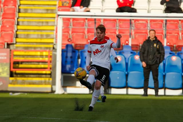 Barry Cuddihy is staying at Clyde after agreeing a new deal (pic: Craig Black Photography)