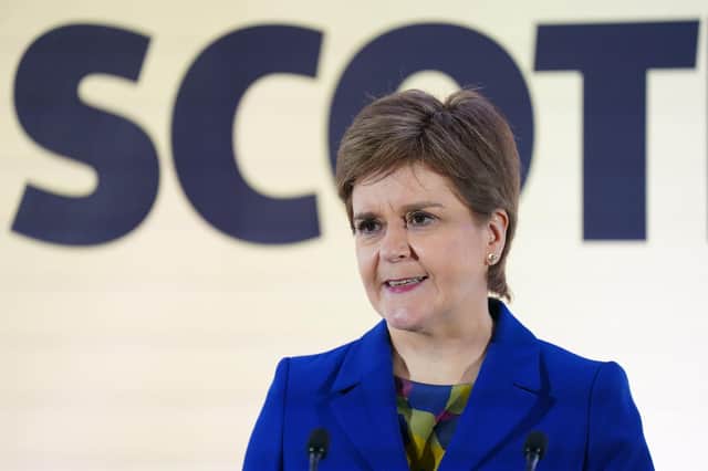 <p>First Minister Nicola Sturgeon has been urged to ‘trust yes movement.’ </p>
