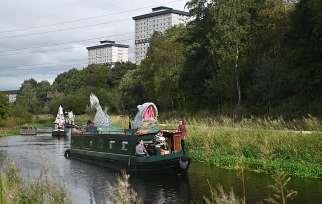 There are big plans for the areas around Glasgow’s canal. 