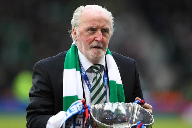 Danny McGrain spent two seasons on loan at Maryhill Juniors in the 1960s. (Photo by Ian MacNicol/Getty Images)