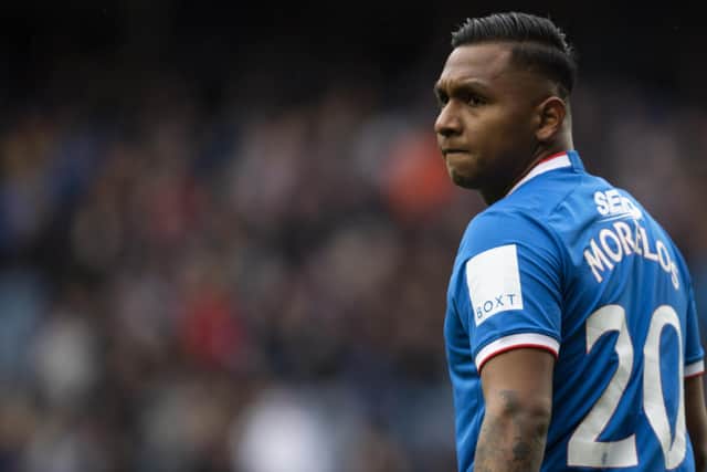 Rangers' Alfredo Morelos has been linked with Crystal Palace. (Photo by Rob Casey / SNS Group)
