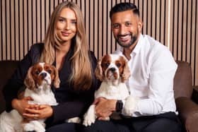 Laura Bruce and Sanj Sanghera