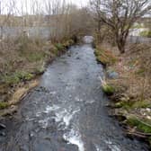 It is proposed for Levern Water to be widened and rechannelled. © Copyright Thomas Nugent and licensed for reuse under Creative Commons Licence
