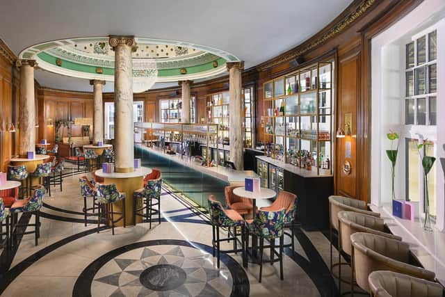 Champagne Central for drinks and light bites amid the Victorian splendour of the refurbished interiors.