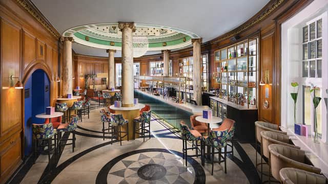 Champagne Central for drinks and light bites amid the Victorian splendour of the refurbished interiors.