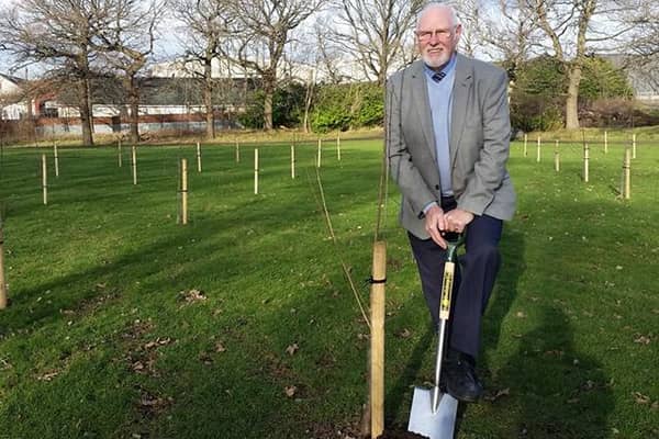 Memorial trees have been planted in 13 locations, including Lanark and Biggar.