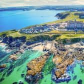 The Headland Hotel and Spa on world-famous Fistral Beach.