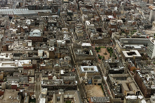 Glasgow city centre - 1997.