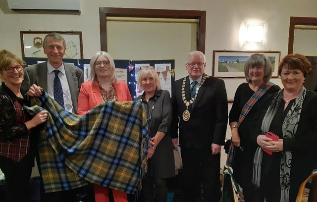 Baldernock tartan launch