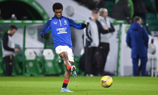 <p>Amad Diallo has barely featured since joining Rangers. (Photo by Rob Casey / SNS Group)</p>