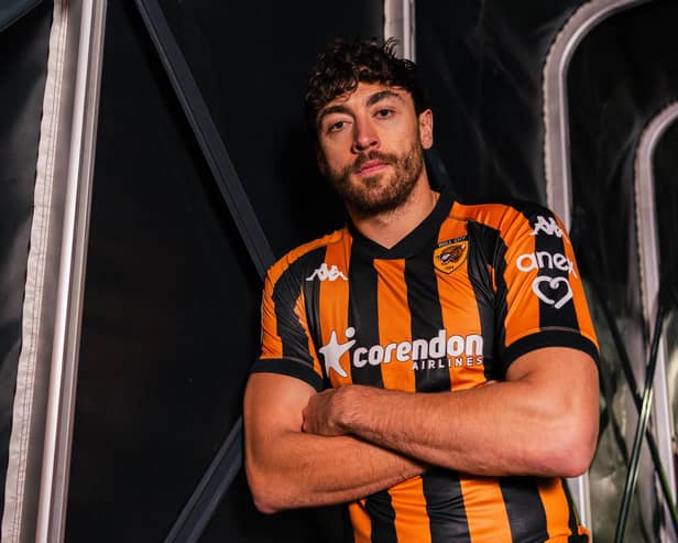 New Hull City signing Matt Crooks. Picture courtesy of Hull City AFC.