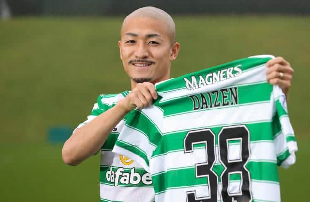 New Celtic signing Daizen Maeda. (Photo by Craig Williamson / SNS Group)