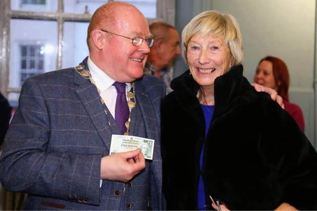 A great start to the New Year for Loraine Swan, with Andy Morrison.