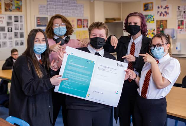 Bellshill Academy pupils