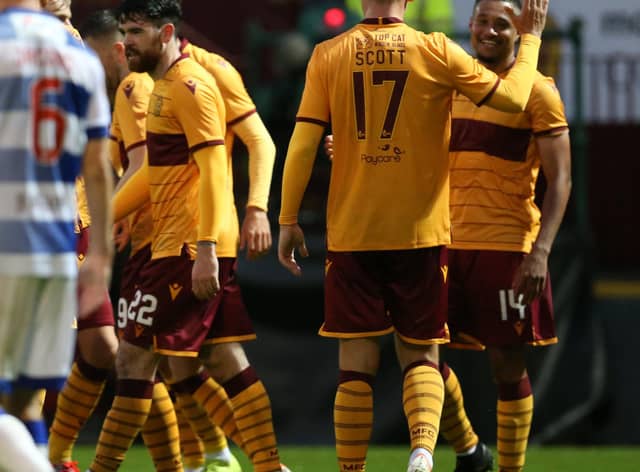 Motherwell beat Morton 4-0 in a Betfred Cup tie on the sides' last meeting in July 2019 (Pic by Ian McFadyen)